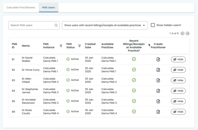 Create Practitioner1