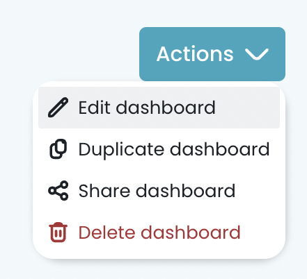Setting up My Dashboards